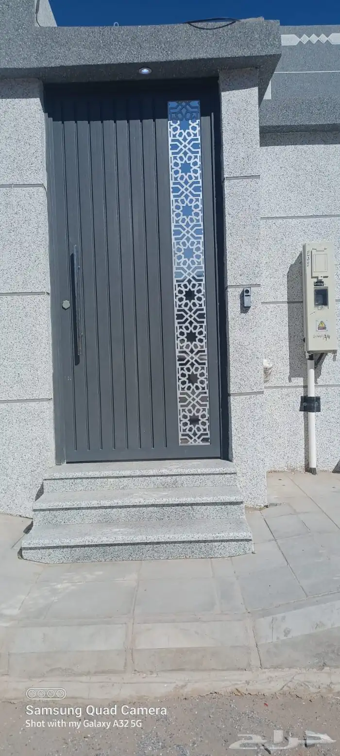 باب حديد دربزان ليزر  راميت 75