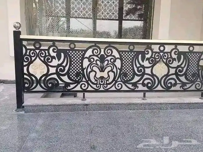 باب حديد دربزان ليزر  راميت 8