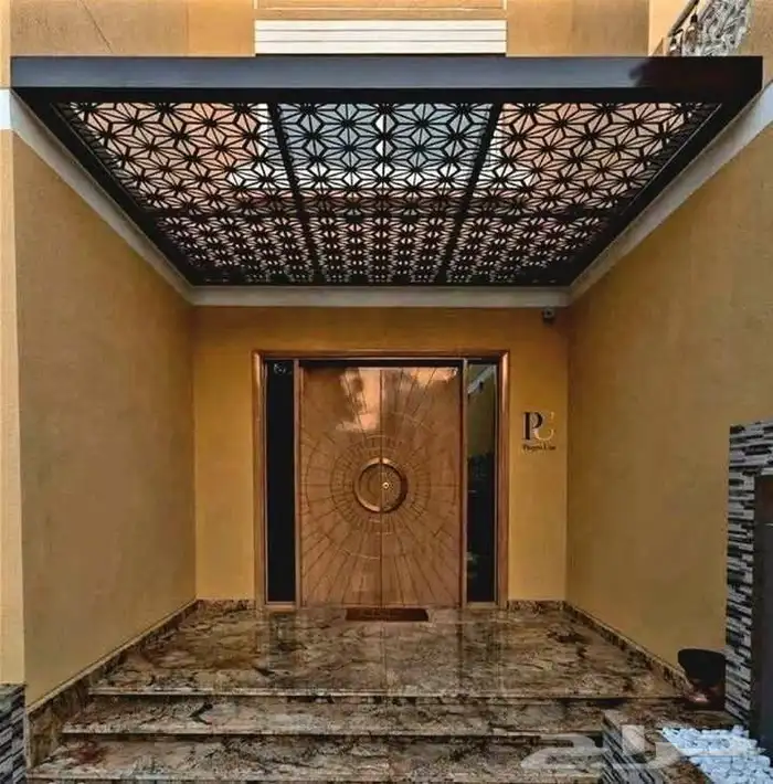 باب حديد دربزان ليزر  راميت 55