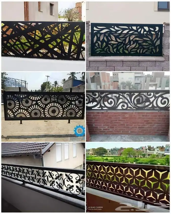 باب حديد دربزان ليزر  راميت 10