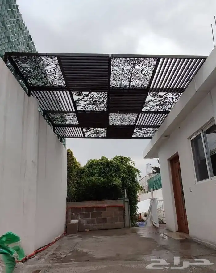 باب حديد دربزان ليزر  راميت 53