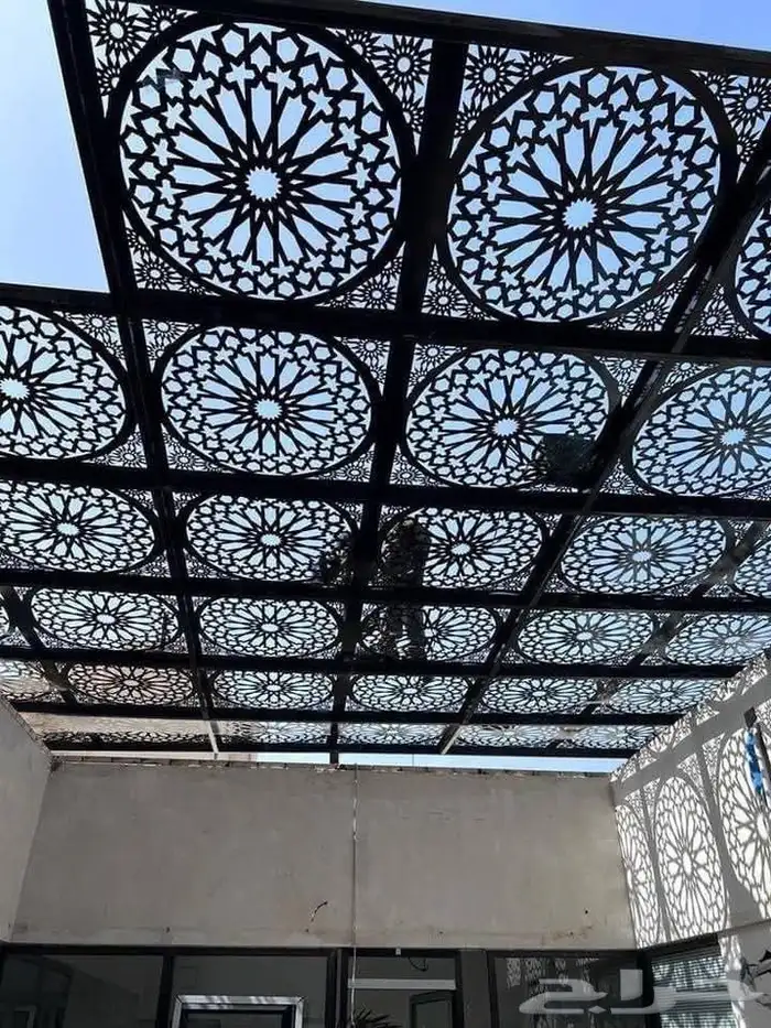 باب حديد دربزان ليزر  راميت 61