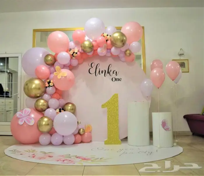 تنسيق حفلات بالون استقبال مواليد ورد باقات هدايا توزيعات 36