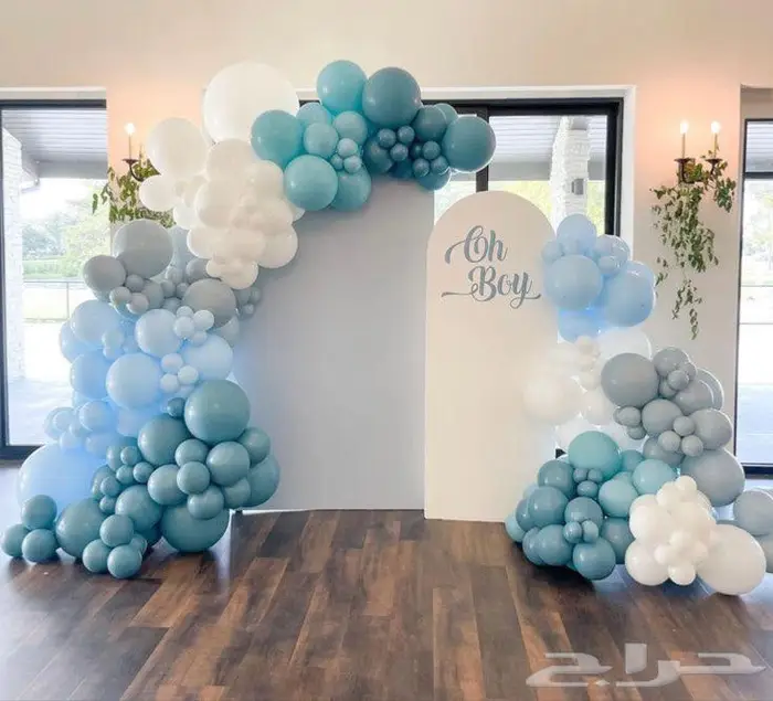 تنسيق حفلات بالون استقبال مواليد ورد باقات هدايا توزيعات 37