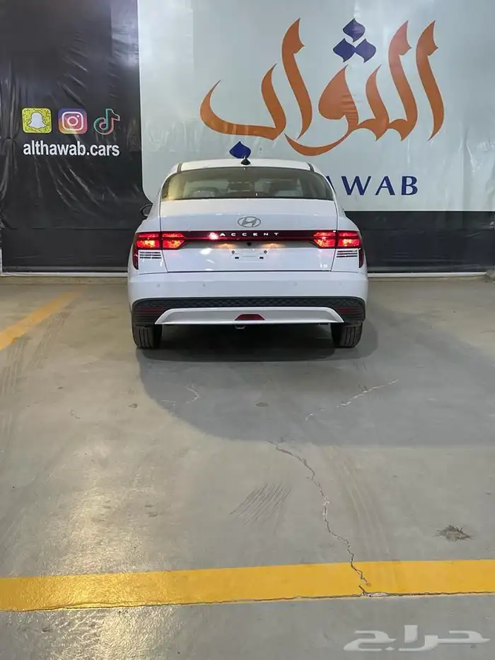 هيونداي اكسنت فليت 2026 سعودي كاش تقسيط لدى الثواب 3