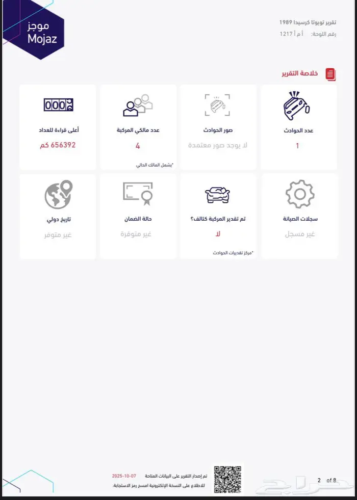 للبيع كرسيدا 89 6 سلندر 24