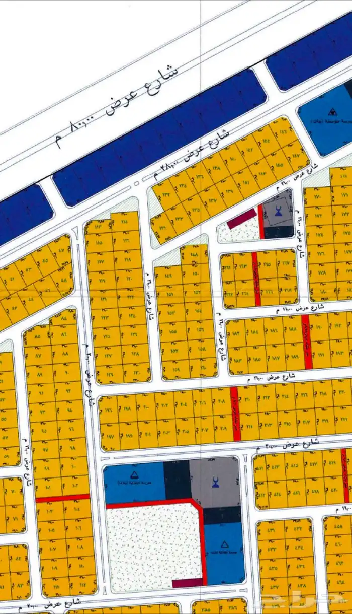 أرض للبيع مخطط المليساء 0