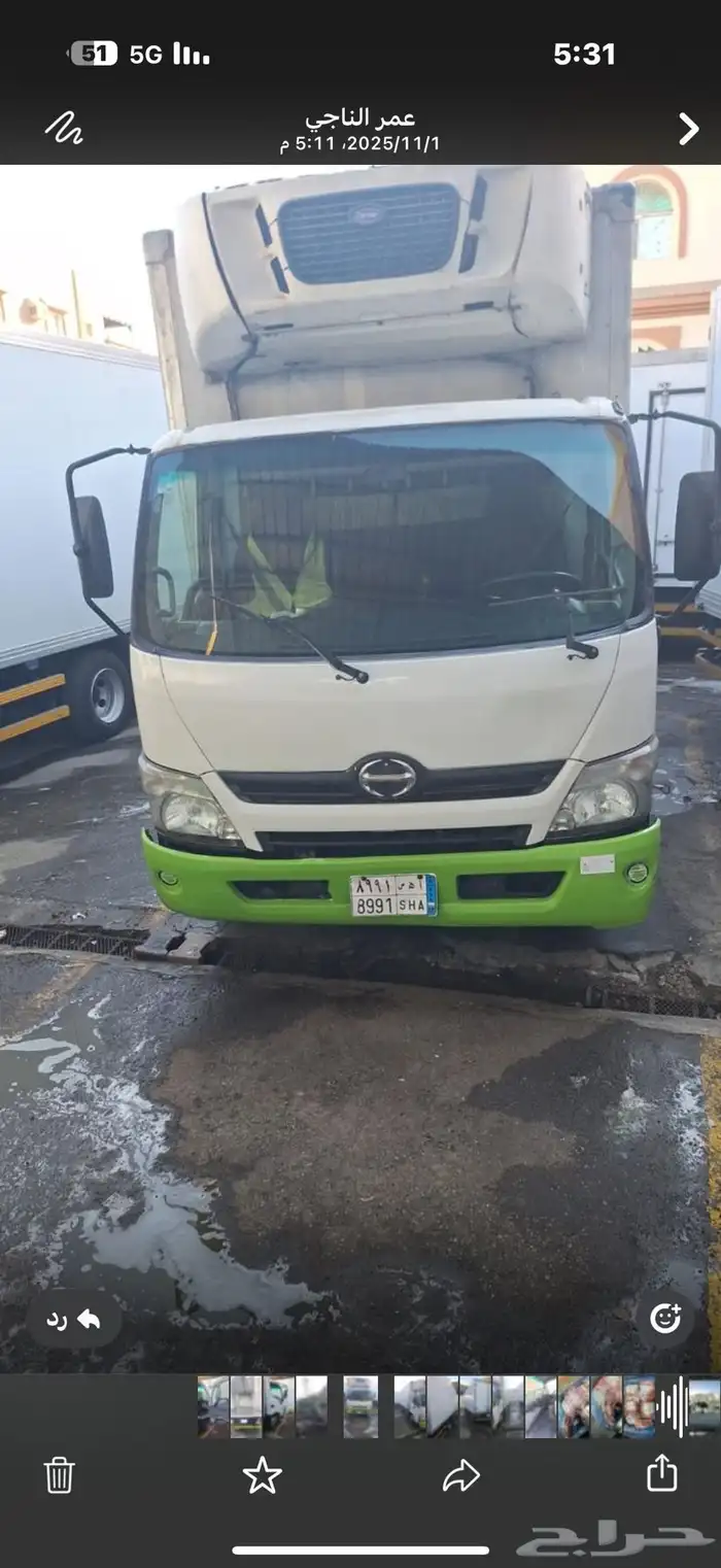 هينو ثلاجه 2014 4