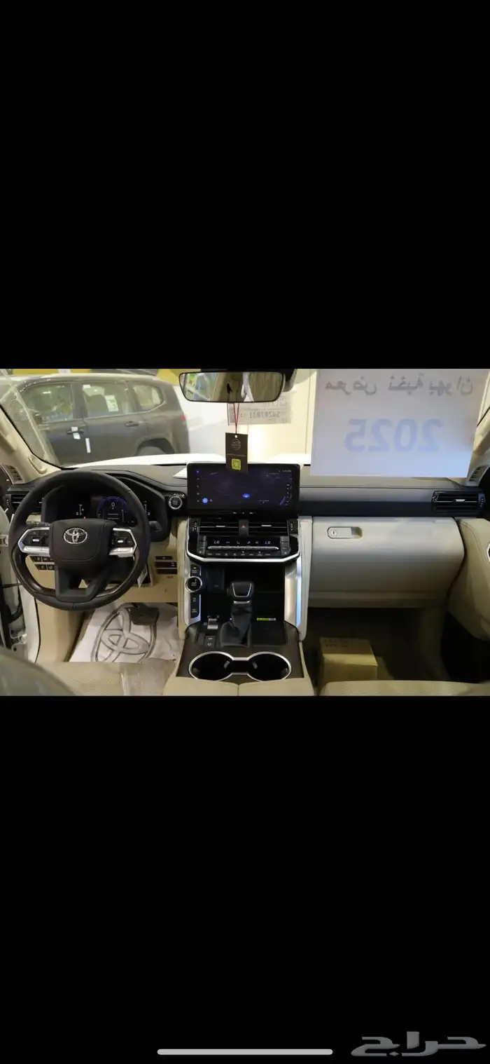 تويوتا لاند كروزر GXRLS كويتي الساير مع دفتر ضمان2025ابيض 8