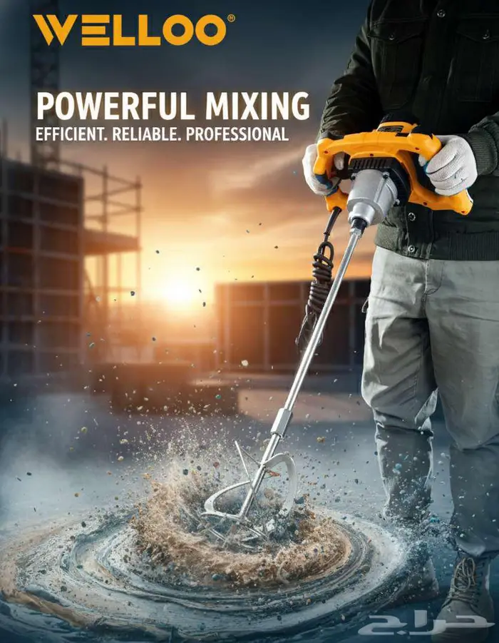 خلاط بويه ومعجون1400 واط Mixer 0