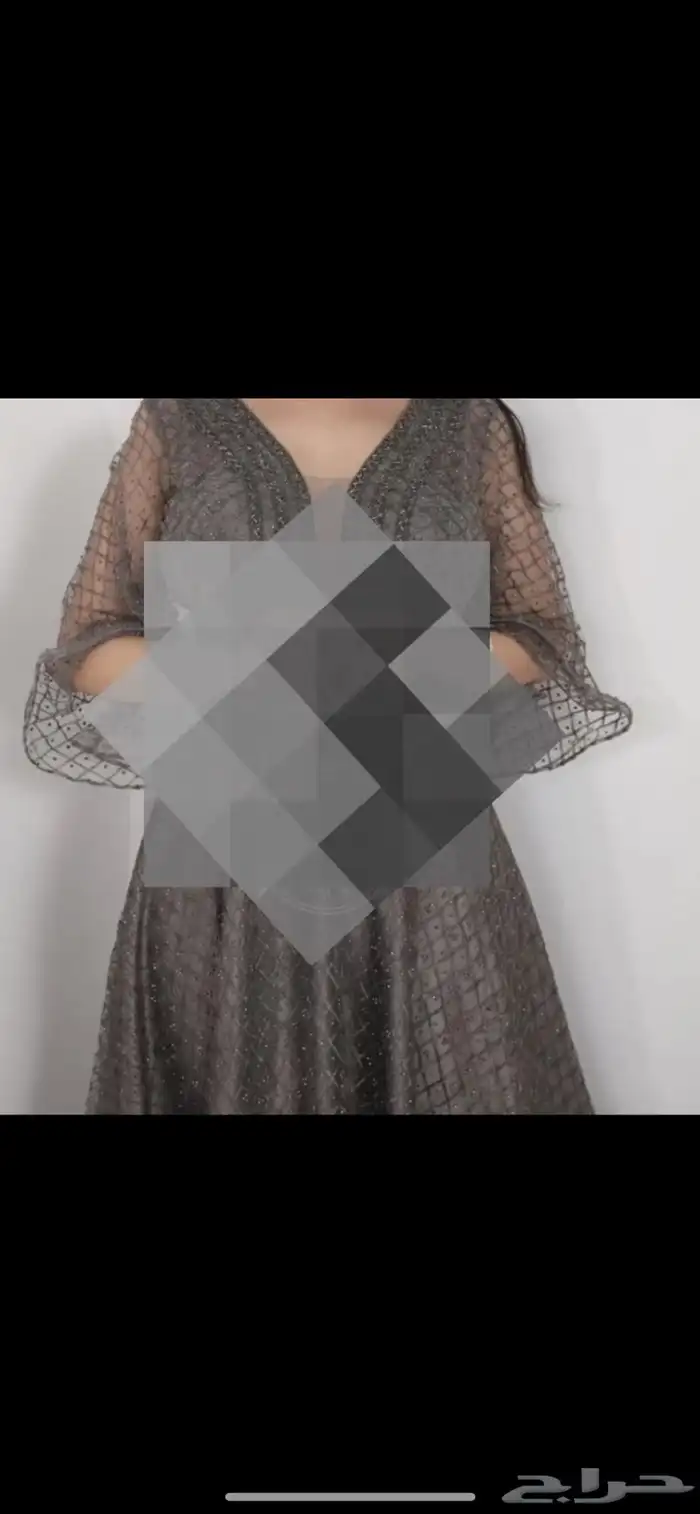 فستان جديد جدا لبس مره وحده لمدة اربع ساعات للبيع 300 ريال 0