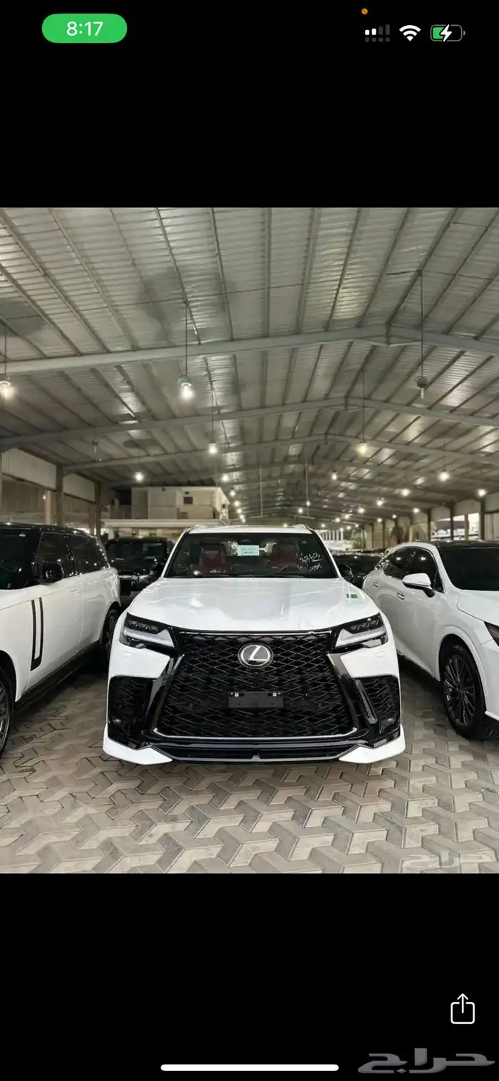 جيب لكزس F sport 2025 جديد اصفار (متوفر-ابيض-اسود) 1