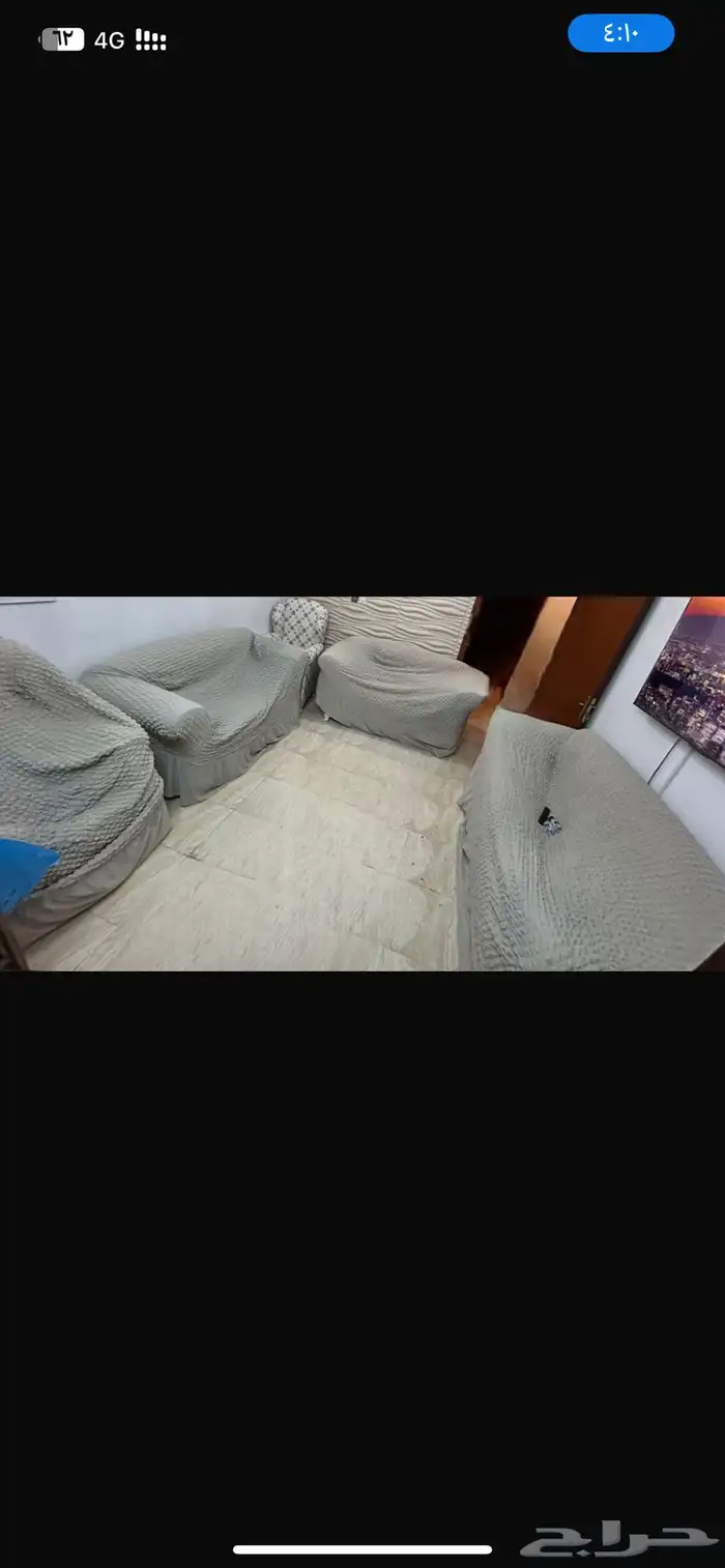 كنب جديد يتكون من خمس قطع 3