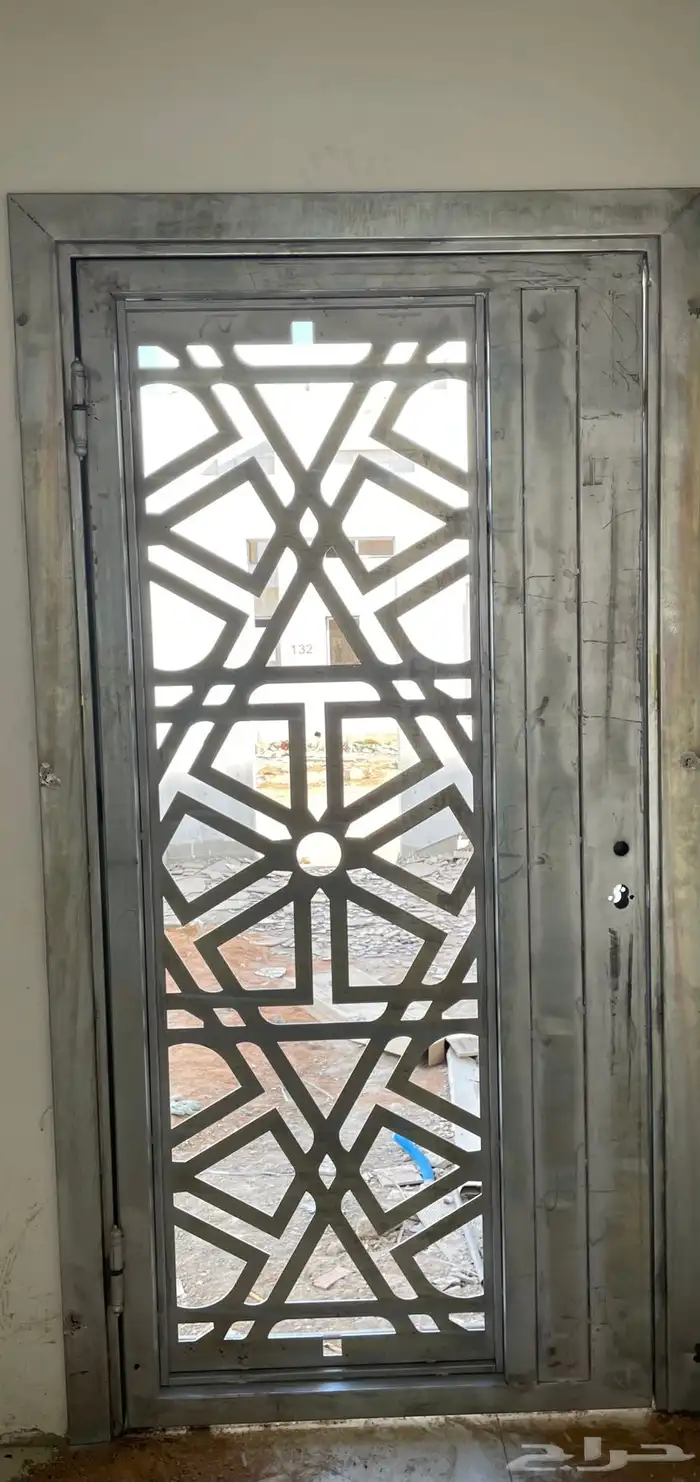 باب حديد دربزان ليزر  راميت 49