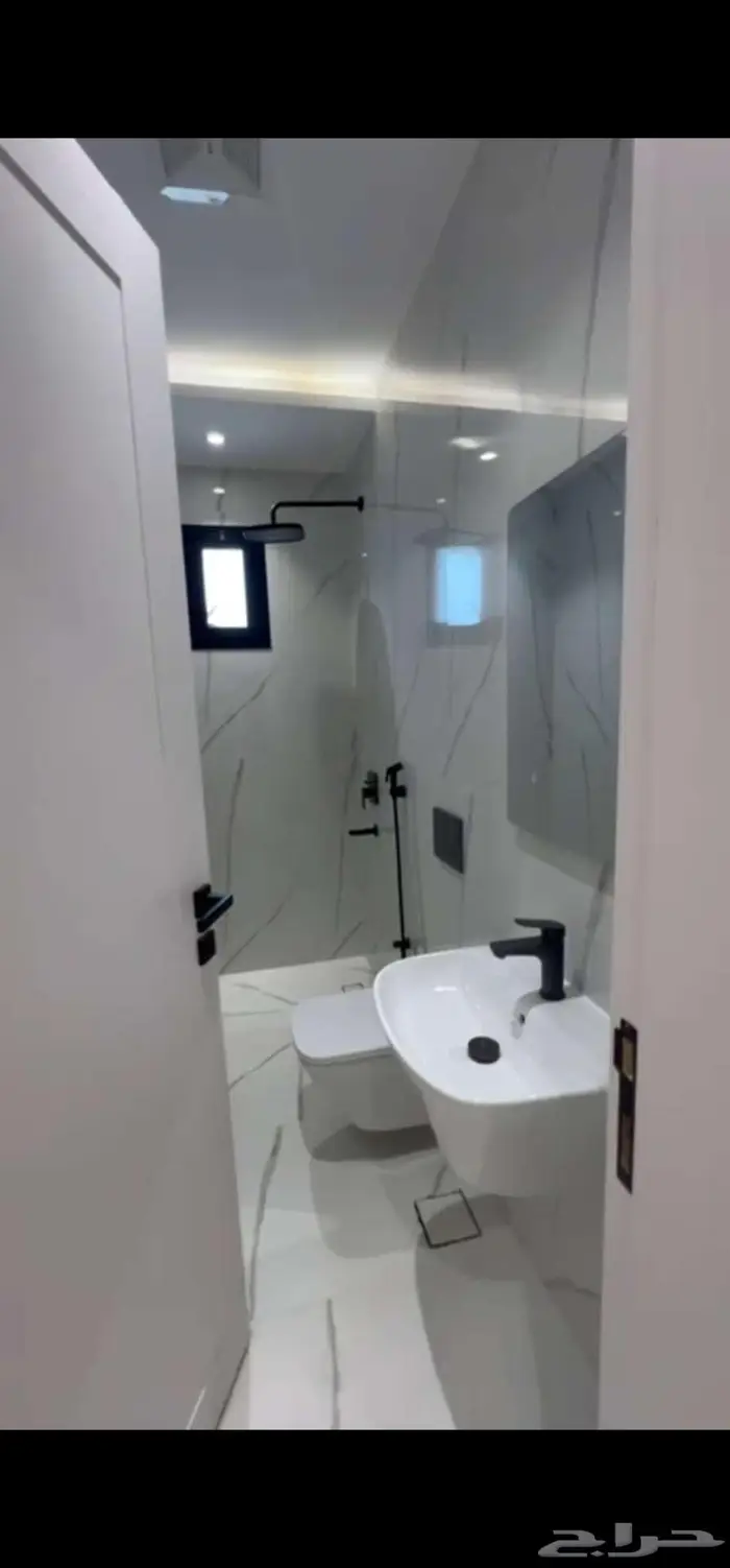 للايجار شقة جديدة خلف الياسمين مول 4 4