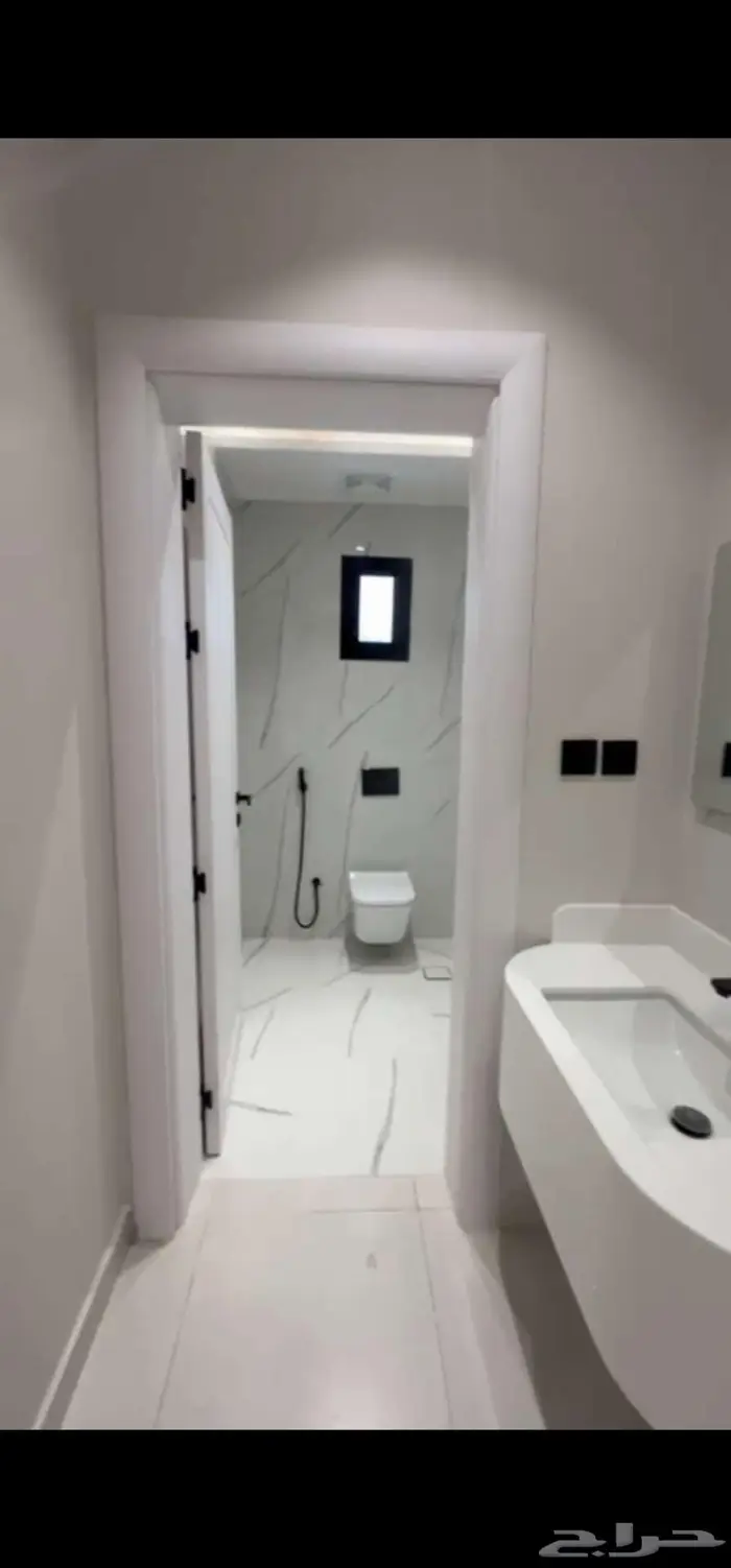 للايجار شقة جديدة خلف الياسمين مول 4 5