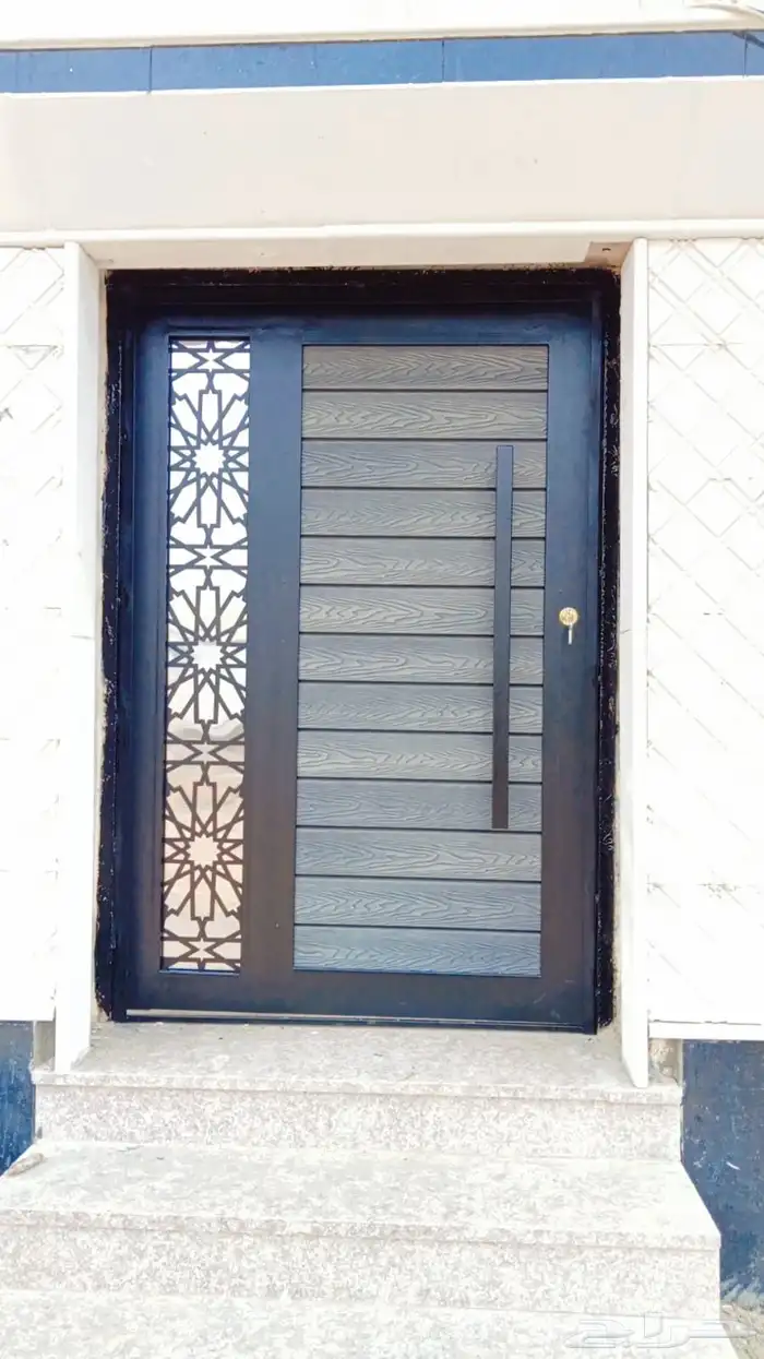 باب حديد دربزان ليزر  راميت 76