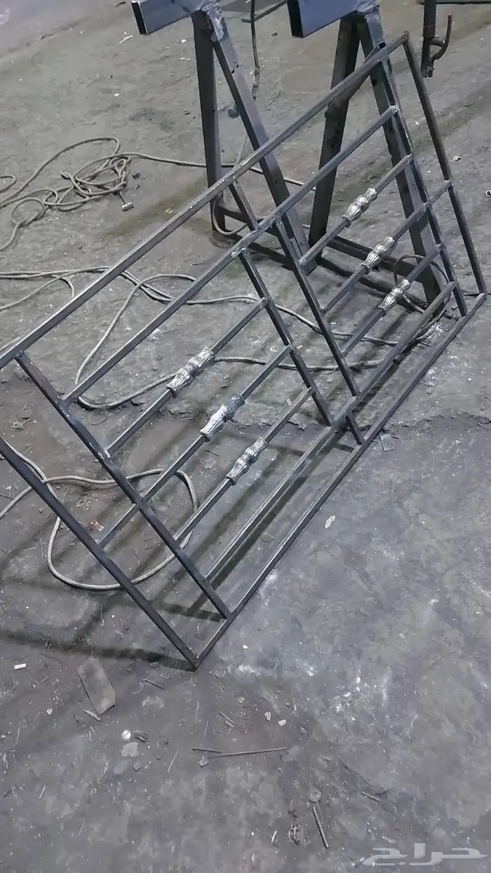 باب حديد دربزان ليزر  راميت 35