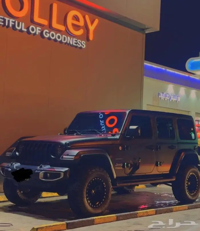 جيب رانجلر صحارى 2021 نظيف جدا صيانات وكاله ممشى قليل 7