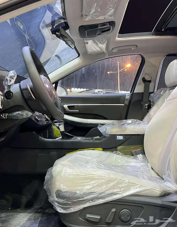 هيونداي سوناتا خليجي أبيض 2025 3