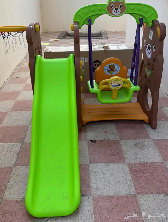 مرجيحه و زحليقه و سلة 0