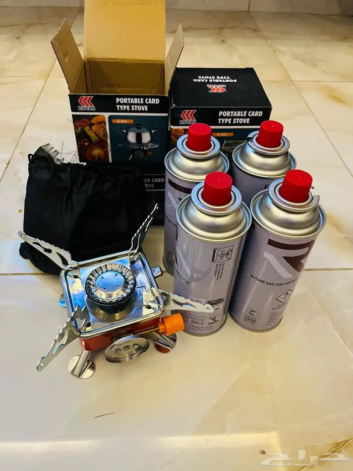 موقد غاز مع الدبه السعر 50 ريال 0