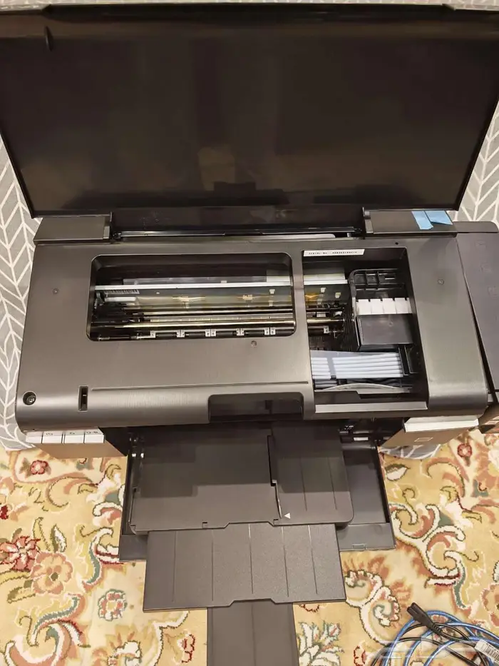 للبيع طابعة ابسون L800 بحالة المصنع شبه جديده 2