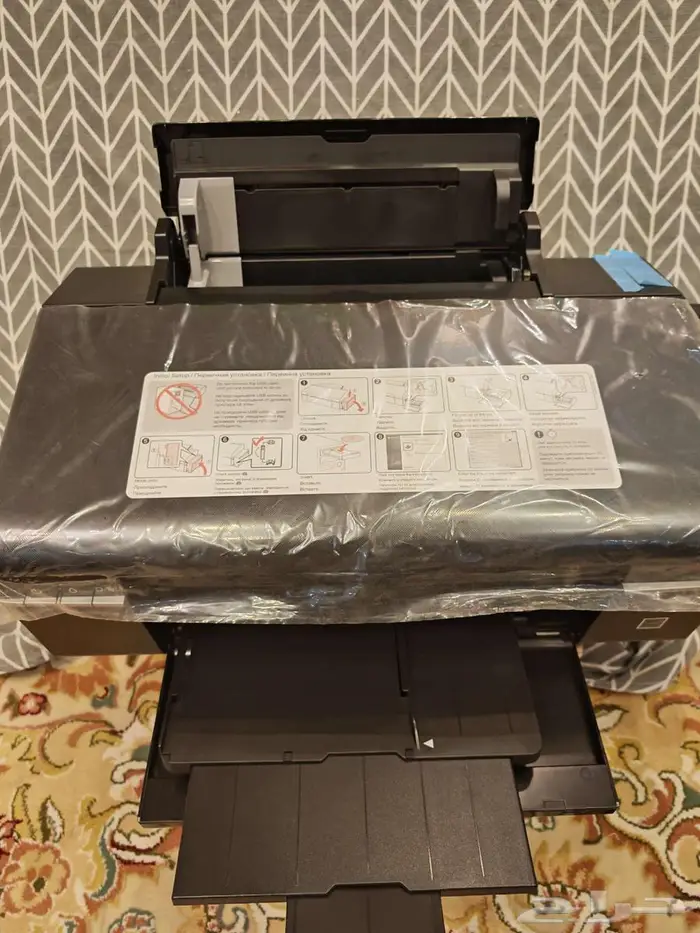 للبيع طابعة ابسون L800 بحالة المصنع شبه جديده 3