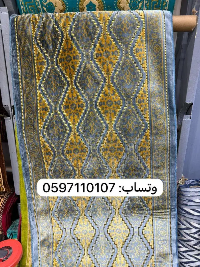 غطاء كنب بالمتر - سعر جملة ب المتر - تلبيس كنب 3