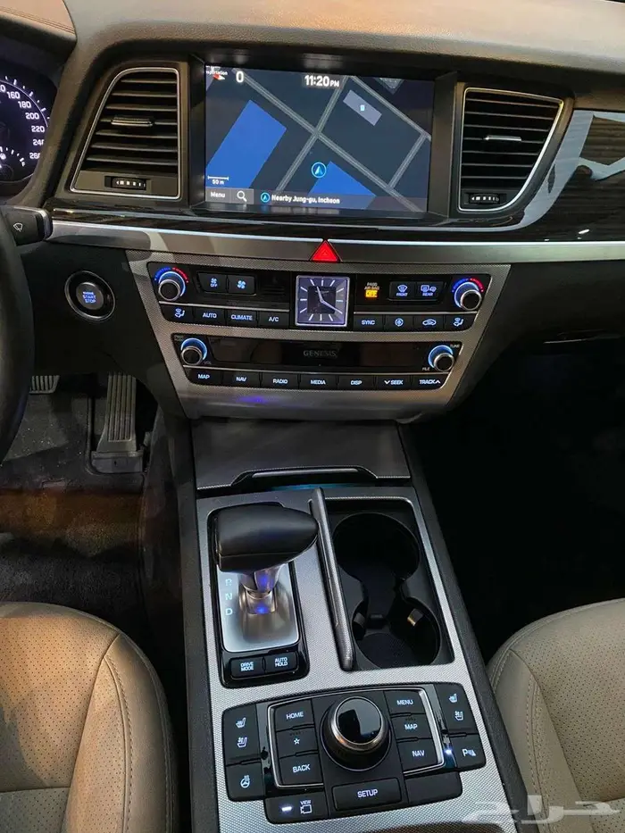 هيونداي جينسس 2020 بنزين بصمه تشغيل عن بعد 8