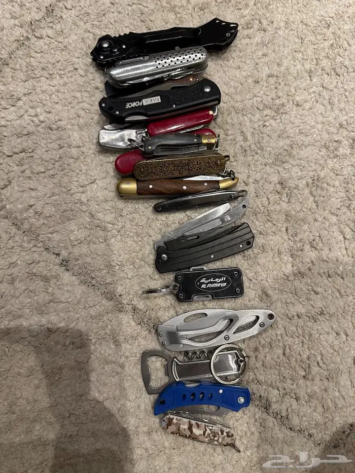 مجموعة سكاكين 100 ريال 5