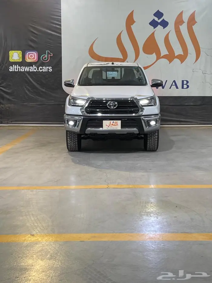 هايلوكس بنزين غمارتين دبل 2025 كاش-تقسيط لدى الثواب 7