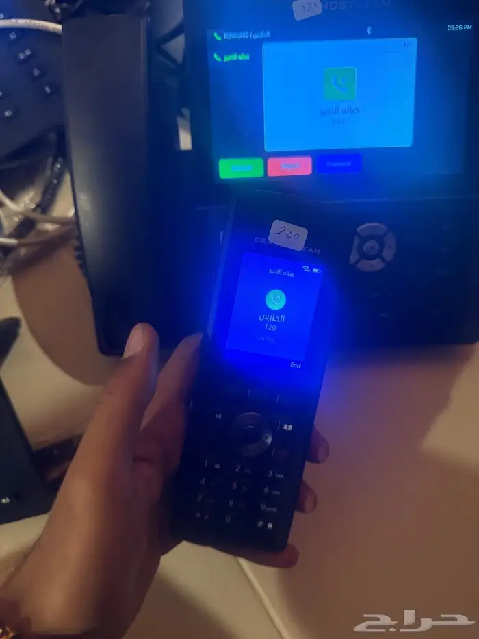 تركيب هواتف جراند ستريم للمكاتب والفنادق هواتف وافاي 8