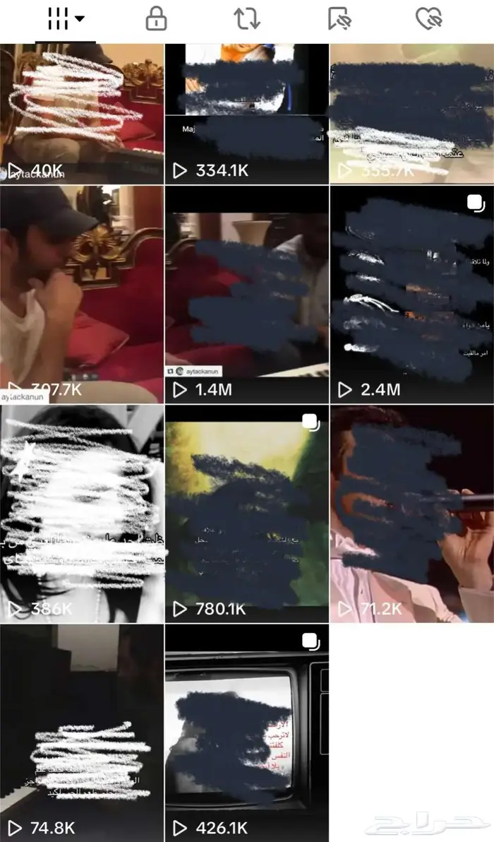 حساب تيك توك متفاعل للبيع 1