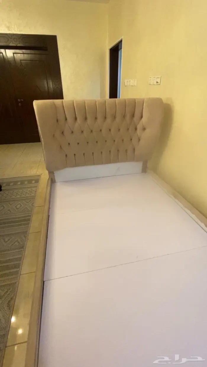 سرير نوم نفر وربع المقاس الطول مترين نظيف 1