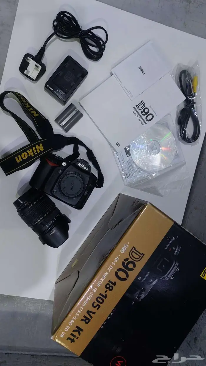 Nikon D90 كاميرا مع عدسة تامرون 0