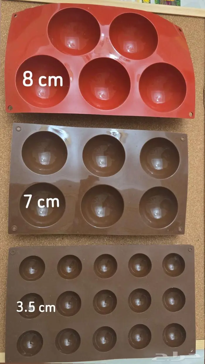 قوالب سيلكون للشمع والجبس والحلويات 12