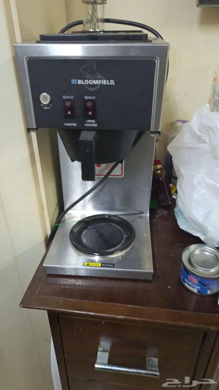 مكينه قهوة امريكي تعمل جيد جدا 2