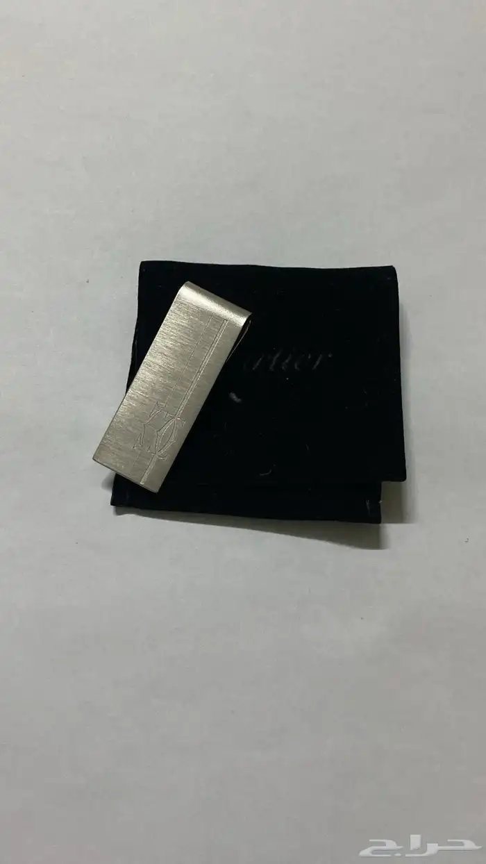 مشبك نقود سانتوس كارتييه كارتير Silver Money Clip cartier 1