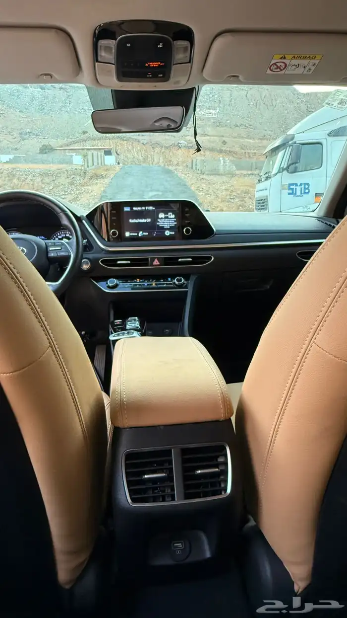 هونداي سوناتا 2021 ( بنزين ) بحالة الوكالة 12