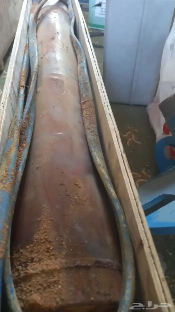 غطاس 30 حصان اربعة بوصة خط 220 فولت مستعمل 0