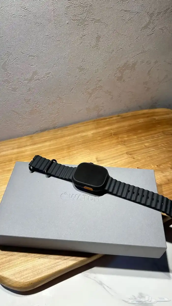 ساعة أبل ألترا 2 Apple Watch Ultra مقاس 49ملم لون أسود 2