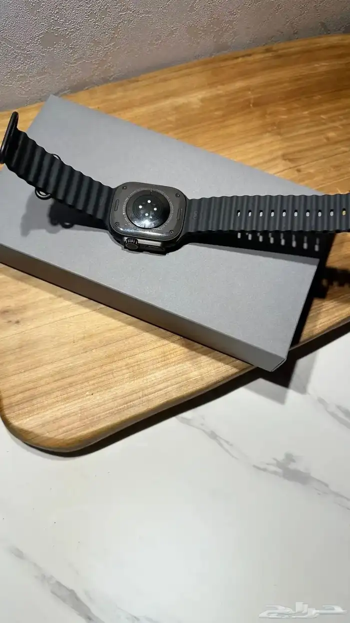 ساعة أبل ألترا 2 Apple Watch Ultra مقاس 49ملم لون أسود 3