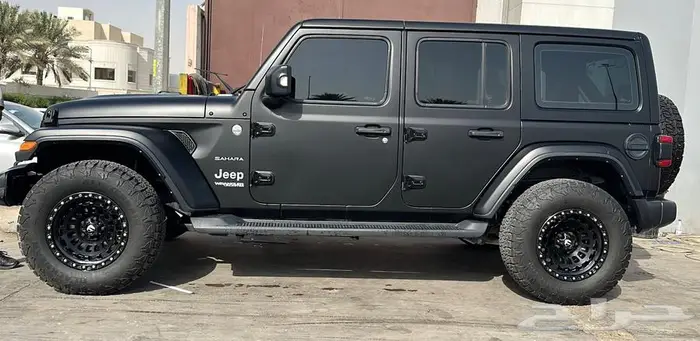 جيب رانجلر صحارى 2021 نظيف جدا صيانات وكاله ممشى قليل 5