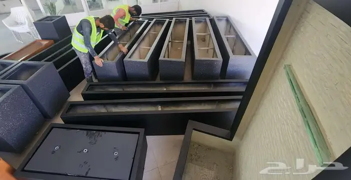 احواض للزراعة جاهزة فايبر ومراكن بسعر المصنع جازان 48