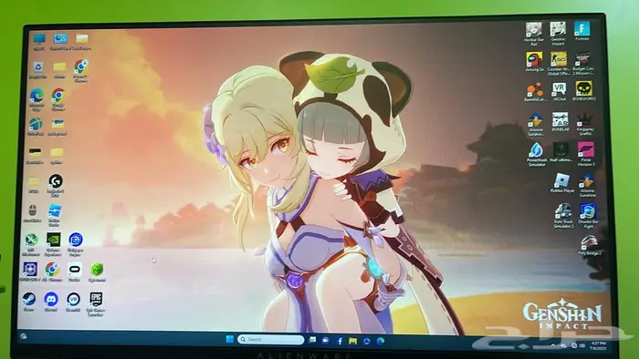 للبيع جهاز لعاب PC GAMING كامل مع اغراضه 10