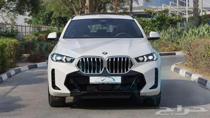 بي ام دبليو x6 XDrive 2025 خليجي اصفار مع ضمان الوكيل 4