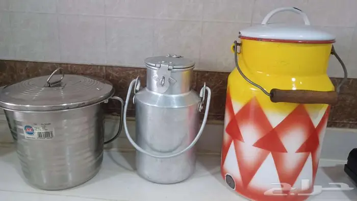 تراثيه دله ومصفاه وملقمه ومفواحه وبراد وسطل 22