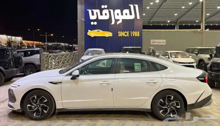 هيونداي سوناتا خليجي أبيض 2025 6