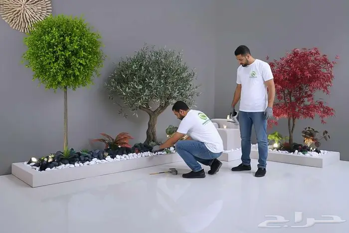 شلالات جاهزة فخمة فايبر لا تحتاج لبناء نوافير جملة الاحساء 9